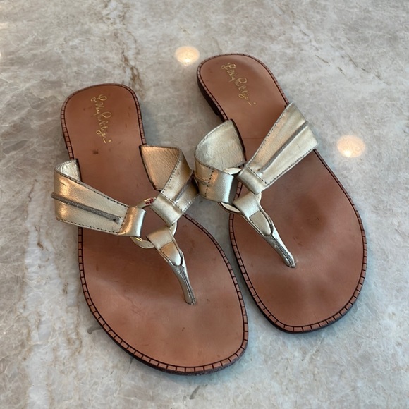 Lilly Pulitzer Shoes - Lilly Pulitzer Sandals 9.5